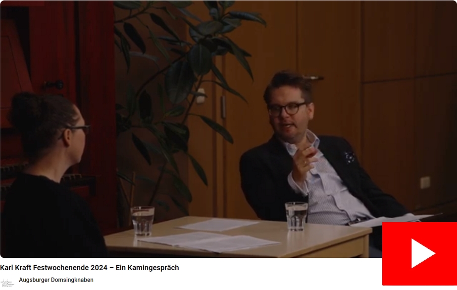 Kamingespräch: Karl Kraft Festwochenende 2024 - zum Video bei Youtube
