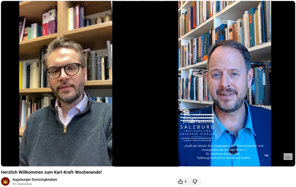 Video: Karl Kraft - Gespräch zum Festwochenende 2026