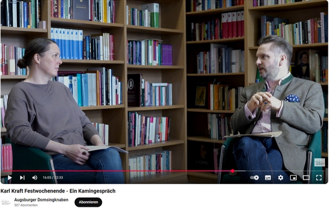 Video: Karl Kraft - Kamingespräch zum Festwochenende 2025